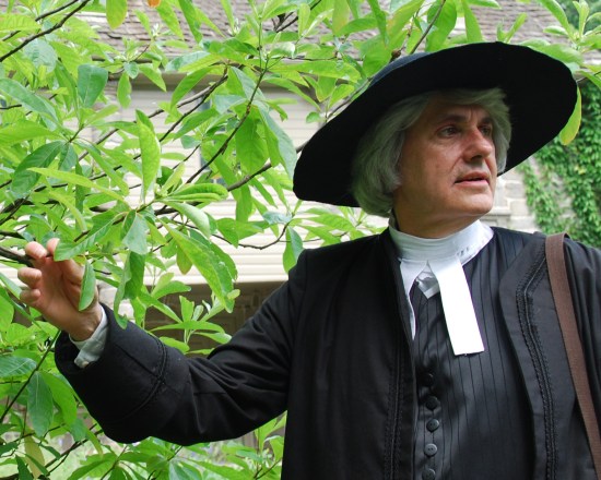 John Bartram in Bartram's Garden.  