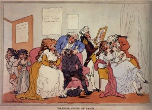 The line forms at the left