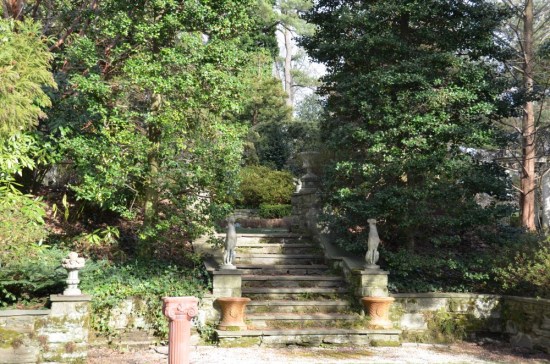 The grand staircase Meadowbrook Farm, Kirk R. Brown, John Bartram