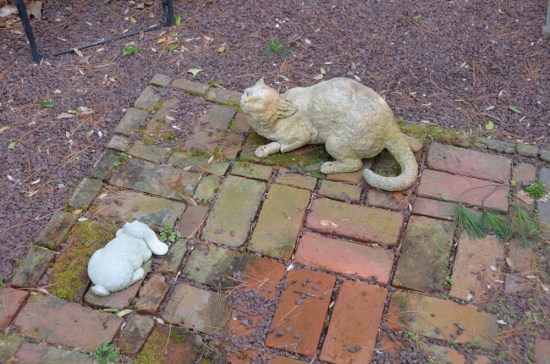 The rabbit and the cat Meadowbrook Farm, Kirk R. Brown, John Bartram