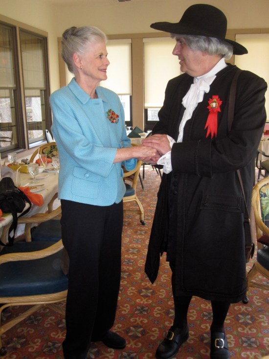 Ms. Graham Boose, President with John Bartram Junior League of Philadelphia, John Bartram, Ms. Graham Boose