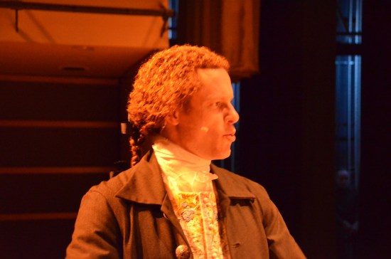 Kirk R. Brown, John Bartram, Chef Walter Staib, A Taste of History, Kimmel Center, Philadelphia PA 