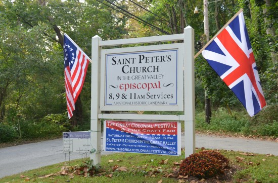 St Peters Episcopal Church in the Great Valley, Kirk R. Brown, Sara E. Brown, John Bartram, Ann Mendenhall Bartram, St Peters Festival